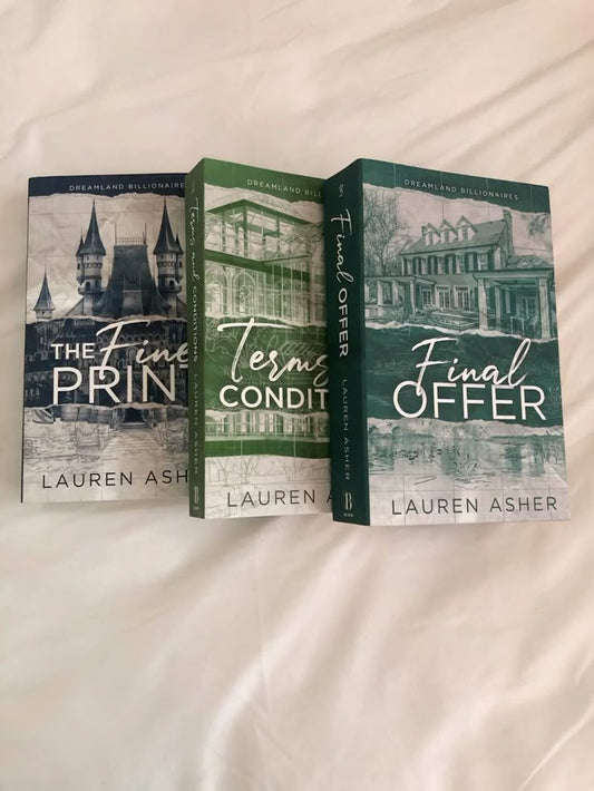 The Fine Print = Terms and Conditions = Final offer